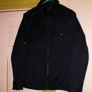 Light weight dark blue jacket.
